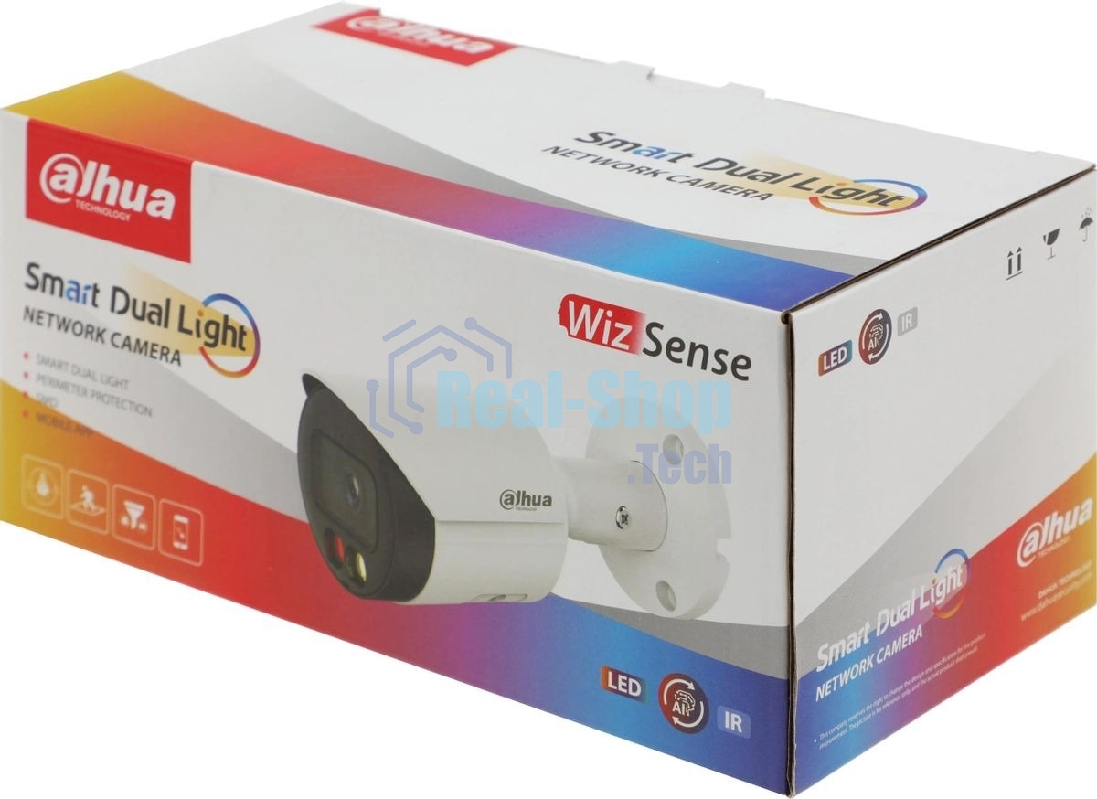 Камера видеонаблюдения IP Dahua DH-IPC-HFW2849SP-S-IL-0360B 3.6-3.6мм цв.