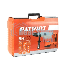 Перфоратор PATRIOT RH 450. 1300Вт, 10Дж, 1350-2750уд/мин, 235-500об/мин.