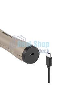 Расческа-выпрямитель Redmond HS1741 34Вт бежевый/черный макс.темп.:200С