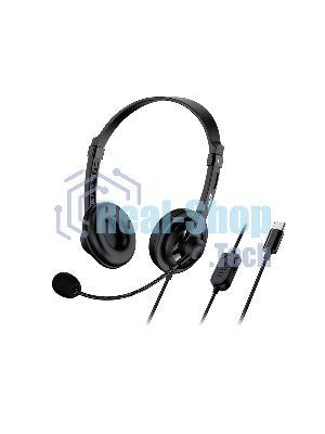 Гарнитура Genius HS-230U чёрный, проводная, USB Type-C
