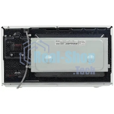 Микроволновая печь Samsung MG23K3515AW/BW, 800Вт, 23л, кнопки, поворотный механизм, белый/черный