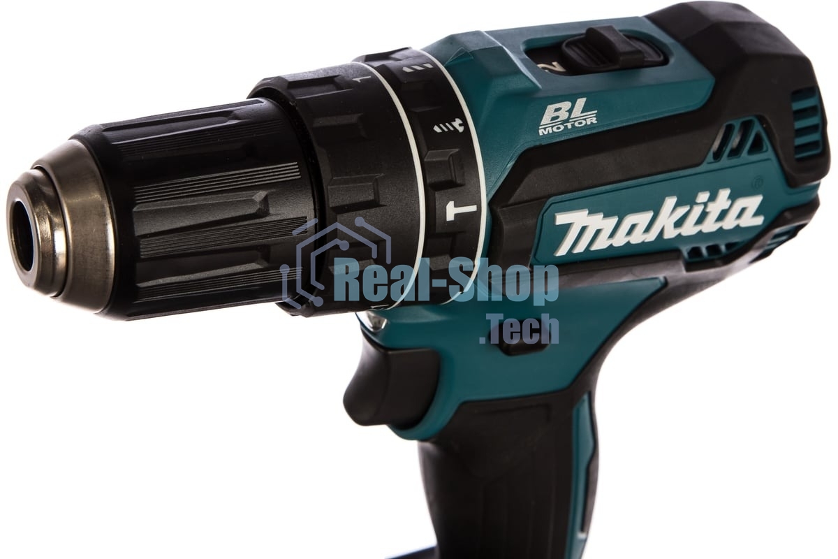 Аккумуляторная дрель-шуруповерт Makita DHP485SYE б\щет, 18В, 2х1.5 А·чLi-ion, БЗП-13мм,0-500\1900об\м, 50\25Нм