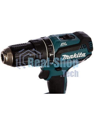 Аккумуляторная дрель-шуруповерт Makita DHP485SYE б\щет, 18В, 2х1.5 А·чLi-ion, БЗП-13мм,0-500\1900об\м, 50\25Нм