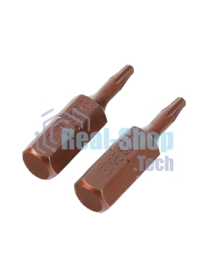 Бита EDGE by PATRIOT T8, сталь S2, длина 25 мм, 2шт в блистере