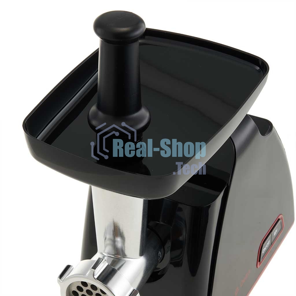 Мясорубка электрическая DELTA DL-6105M черный с красным