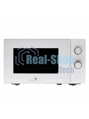 Микроволновая печь General Electronics 20L SOLO белая GE-MS120W 700W