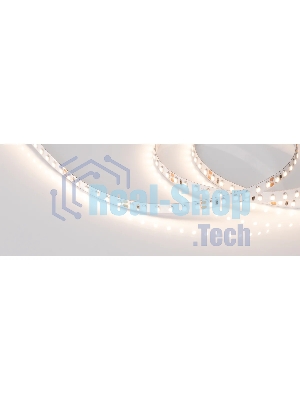Лента светодиодная RT-A120-8мм 24V Warm3000 (9.6 W/m, IP20, 2835, 5m) (Открытый)