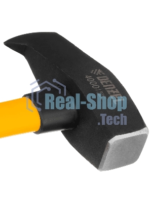 Колун-кувалда Denzel 4000 г, кованая, фибергласовая рукоятка c TPR покрытием, 880 мм