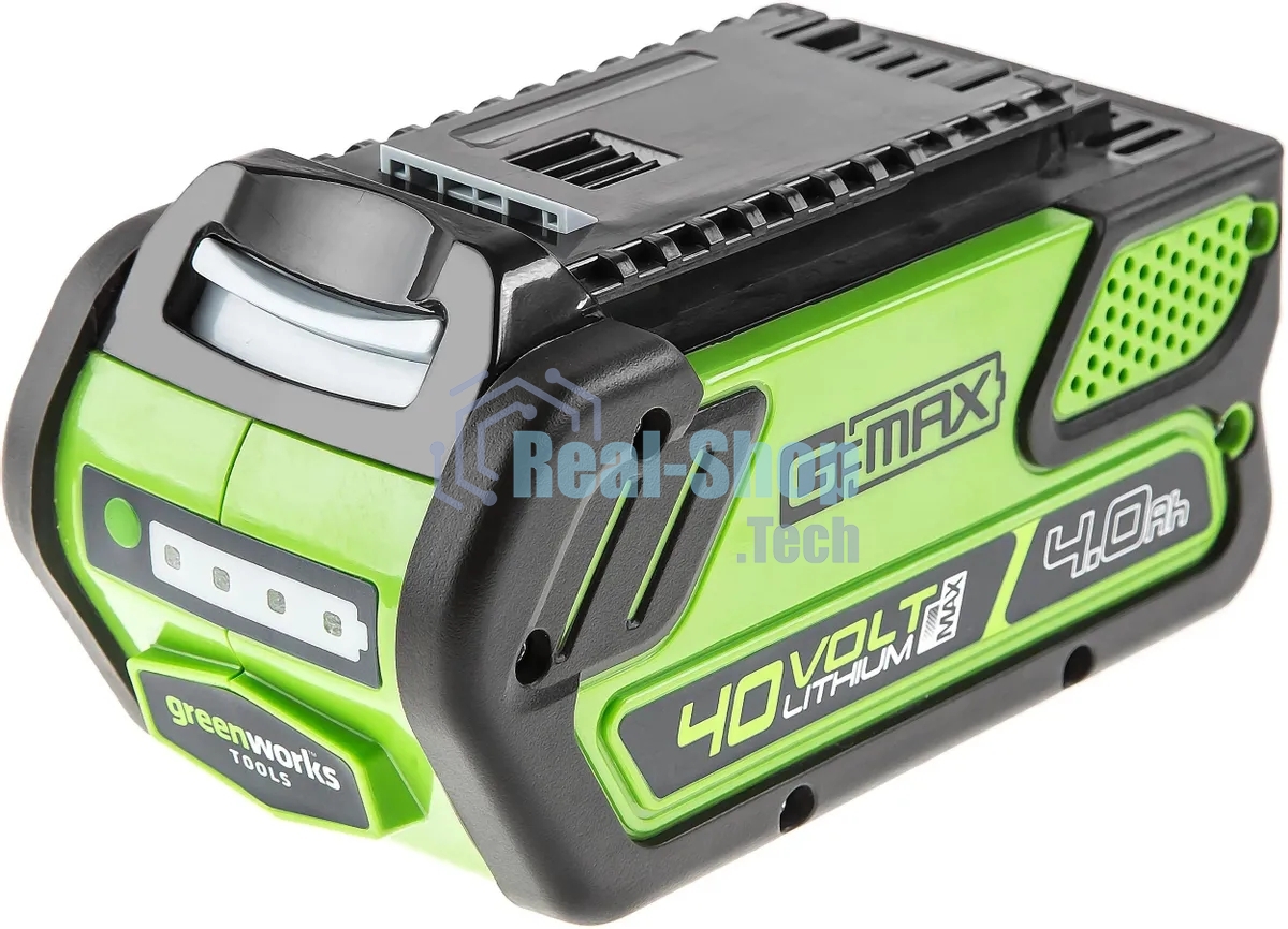 Снегоуборщик аккумуляторный GreenWorks GD40SSK4, 40V, 30 см, бесщеточный, с 1хАКБ 4 А.ч и ЗУ 2600807UB