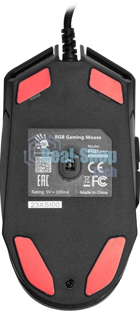 Мышь проводная A4Tech Bloody P91 Pro черный, 16000 dpi, USB, кнопки - 8