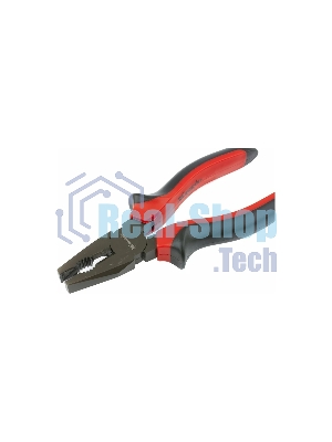 Плоскогубцы Matrix Nickel черный, 180 мм, комбинированные, двухкомпонентные рукоятки