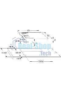 Газовая варочная панель Gorenje GT642AXW, 4 конфорки, закаленное стекло, белый