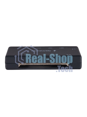 Кард-ридер Gembird FD2-MSD-4/черный/SD/TF/MicroSD/XD/MS/M2/CF/USB 2.0/пластик