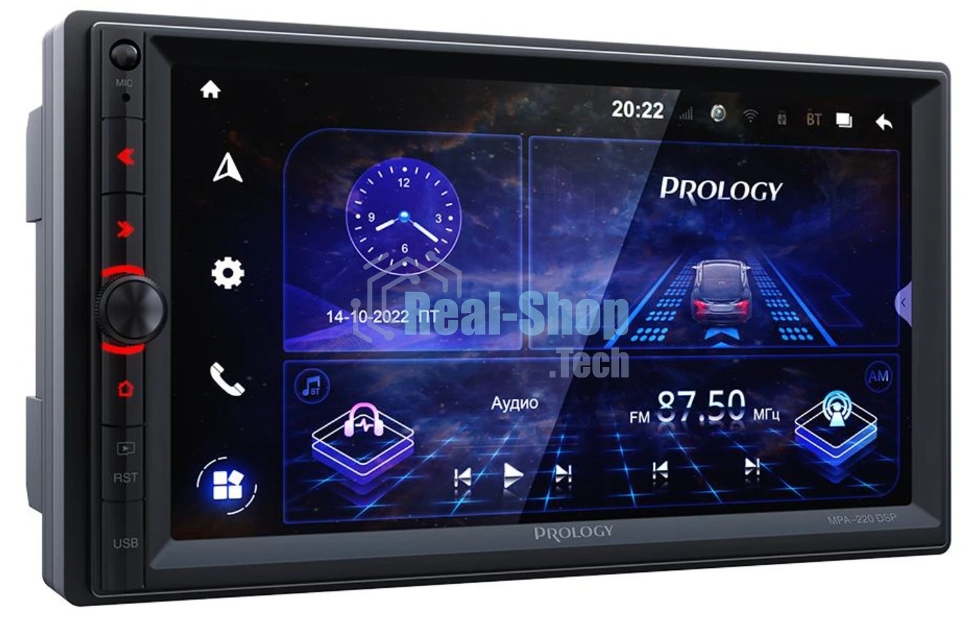 Автомагнитола Prology MPA-220 DSP, 2 DIN, 7