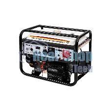 Генератор бензиновый Kranz KR9000EA-3, 9кВт, 230В/380В, 25л, коннектор автоматики, электростартер