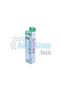 Бытовой удлинитель PowerCube, 3 р с/з вык.,3USB, 3500 Вт, 16А, 1.9 м, 3x1,0 (белый) PC-5-2M