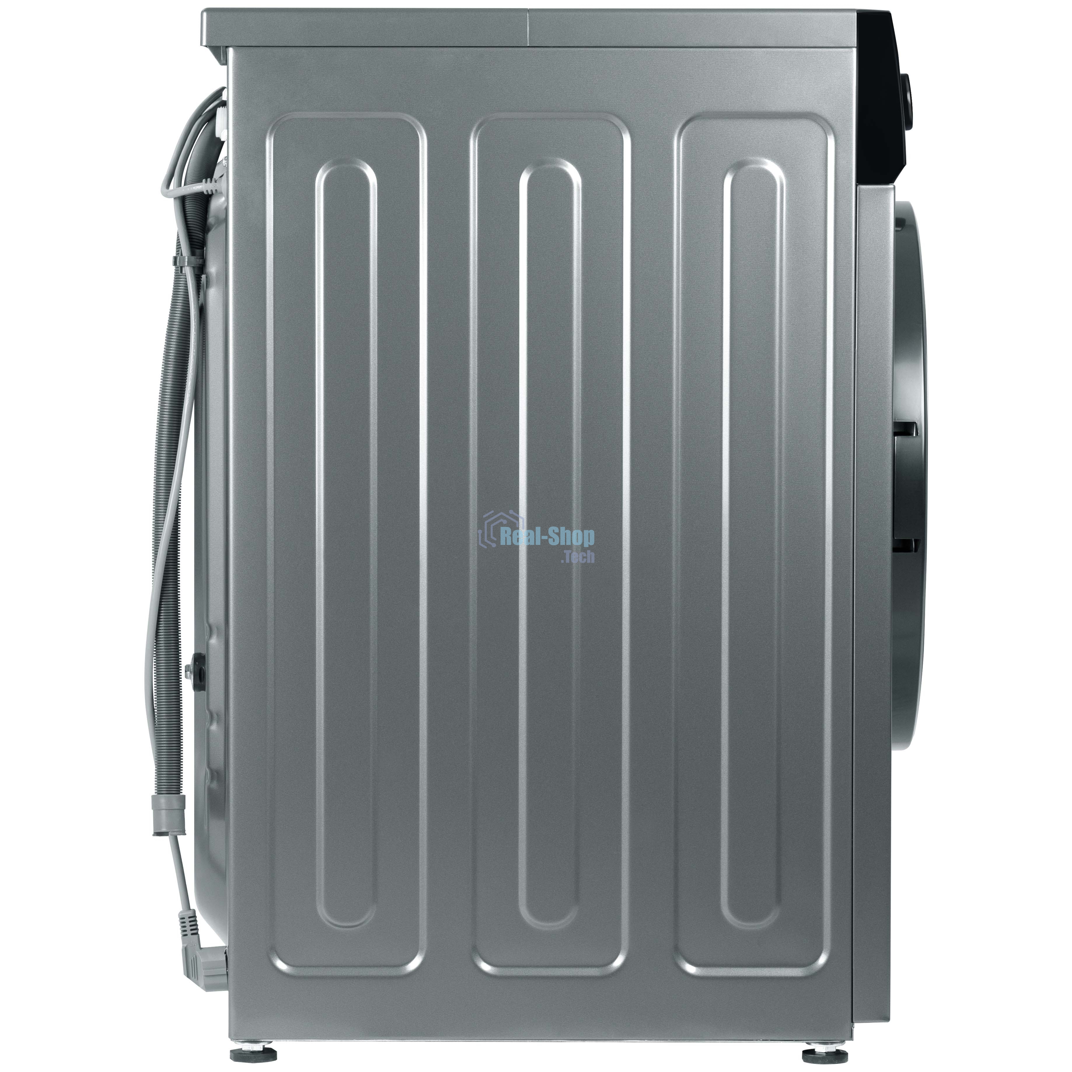 Стирально-сушильная машина Бирюса WMD-SM812/03 M металлик, загрузка фронтальная 8 кг, 1200 об/мин, класс: А+++