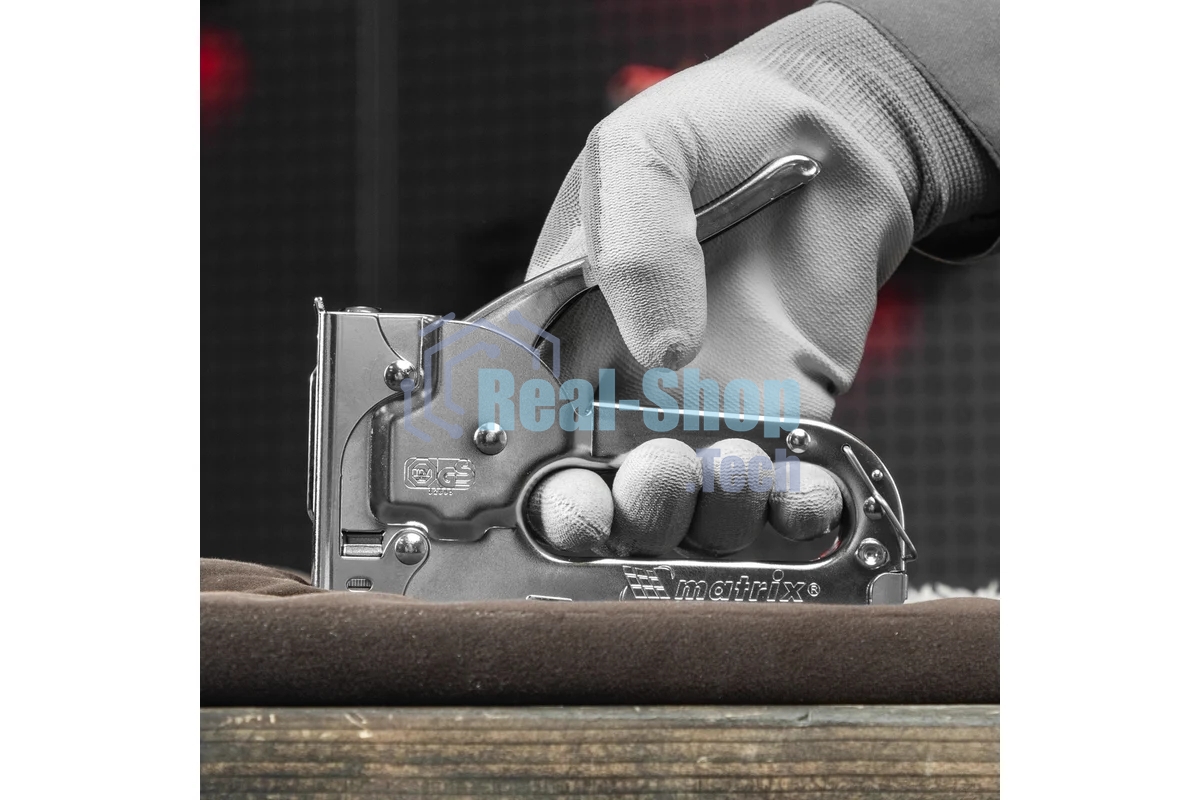 Степлер мебельный Matrix, тип скобы 53, 4-8 мм