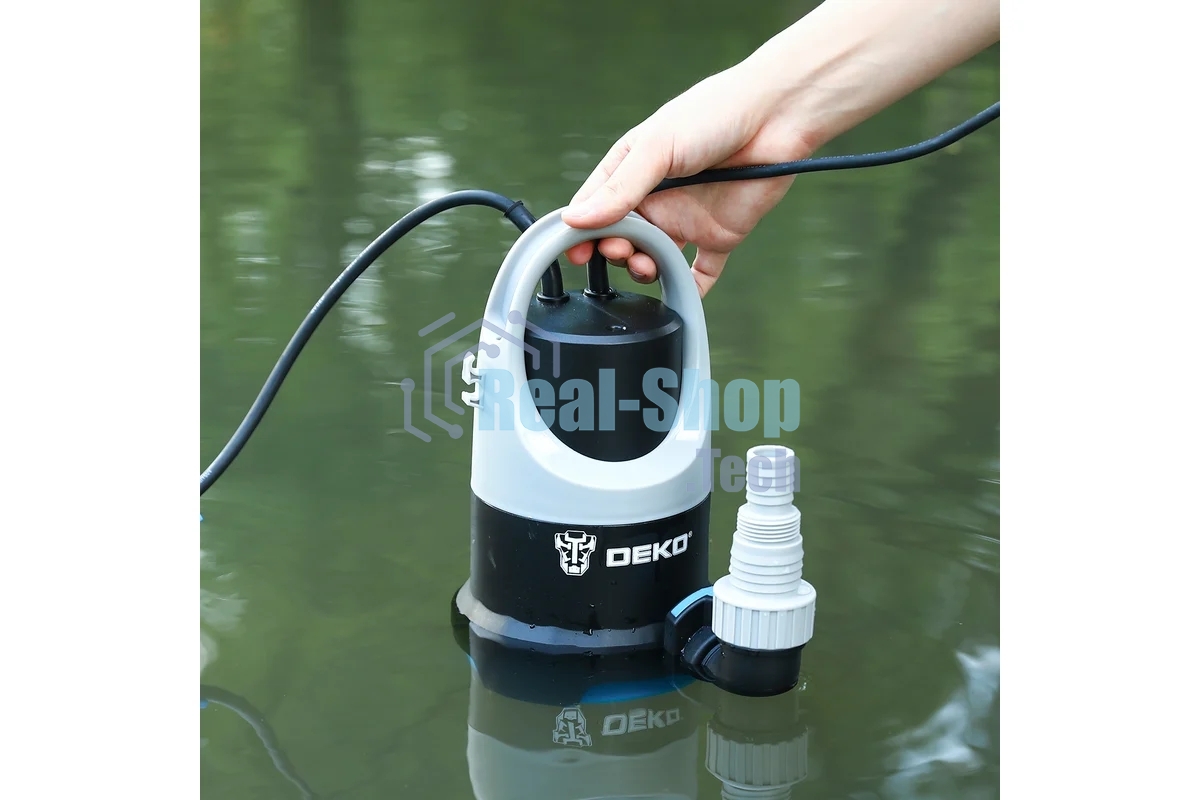Насос садовый дренажный Deko DWP-900P 900Вт 14000л/час (076-0516)