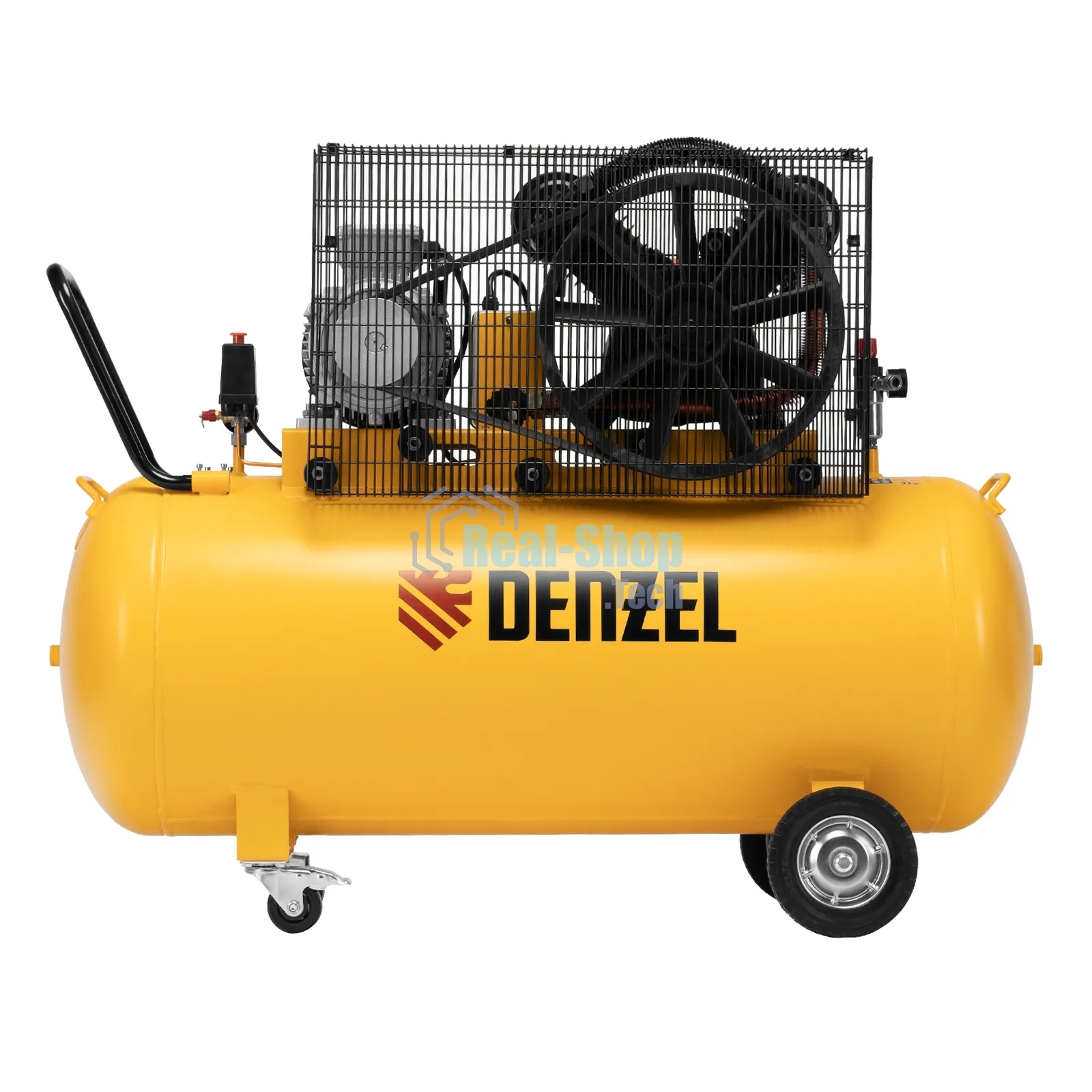 Компрессор воздушный Denzel рем. привод BCV 5500-T/270, 5,5 кВт, 270 литров, 850 л/мин