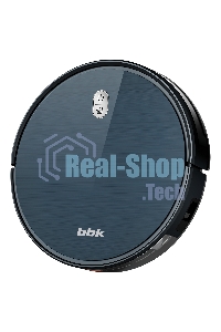 Робот-пылесос BBK BV3504 темный океан, 2600 мАч Li-Ion, уборка комбинированная, пылесборник контейнер 0.6 л