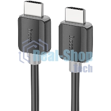 Кабель Hoco US08 ver2.0 HDMI (m) HDMI (m) 2м черный (пакет)