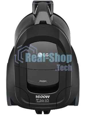 Пылесос LG VC5316NNTS серебристый/черный, 330/1600 Вт, уборка сухая, пылесборник контейнер 1.3 л