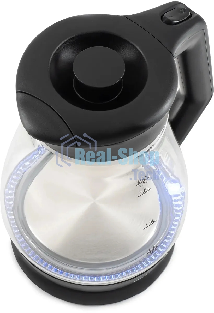 Чайник электрический Starwind SKS2035 1.7 л, 2200 Вт, черный