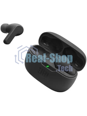 Наушники TWS JBL Wave Beam черный, внутриканальные, Bluetooth, быстрая зарядка, до 8 ч