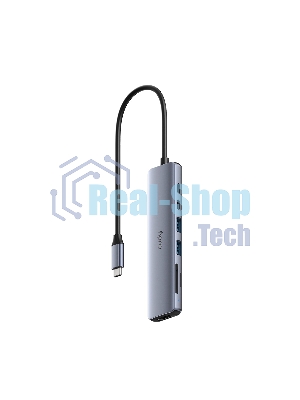 USB-концентратор CUDY 7-IN-1 USB C Hub with 4K HDMI