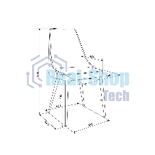 Стул для дома Бюрократ CH-K4 бежевый Holland 06 металл черный на ножках