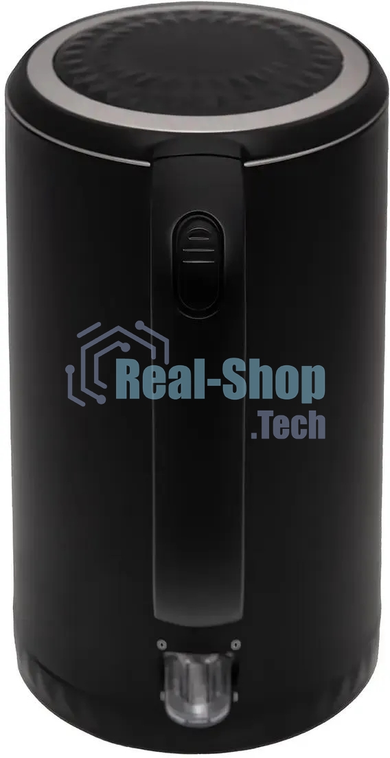 Чайник электрический Centek CT-0020 черный металл 1.7л, 2200W, бесшовная колба, двойные стенки