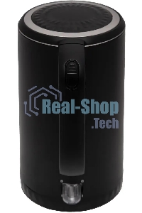 Чайник электрический Centek CT-0020 черный металл 1.7л, 2200W, бесшовная колба, двойные стенки