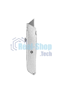 Универсальный нож с Т-образным лезвием Deli DL4260 19мм, длина 153 мм, в комплекте 3 лезвия SK5, алюминиевый корпус