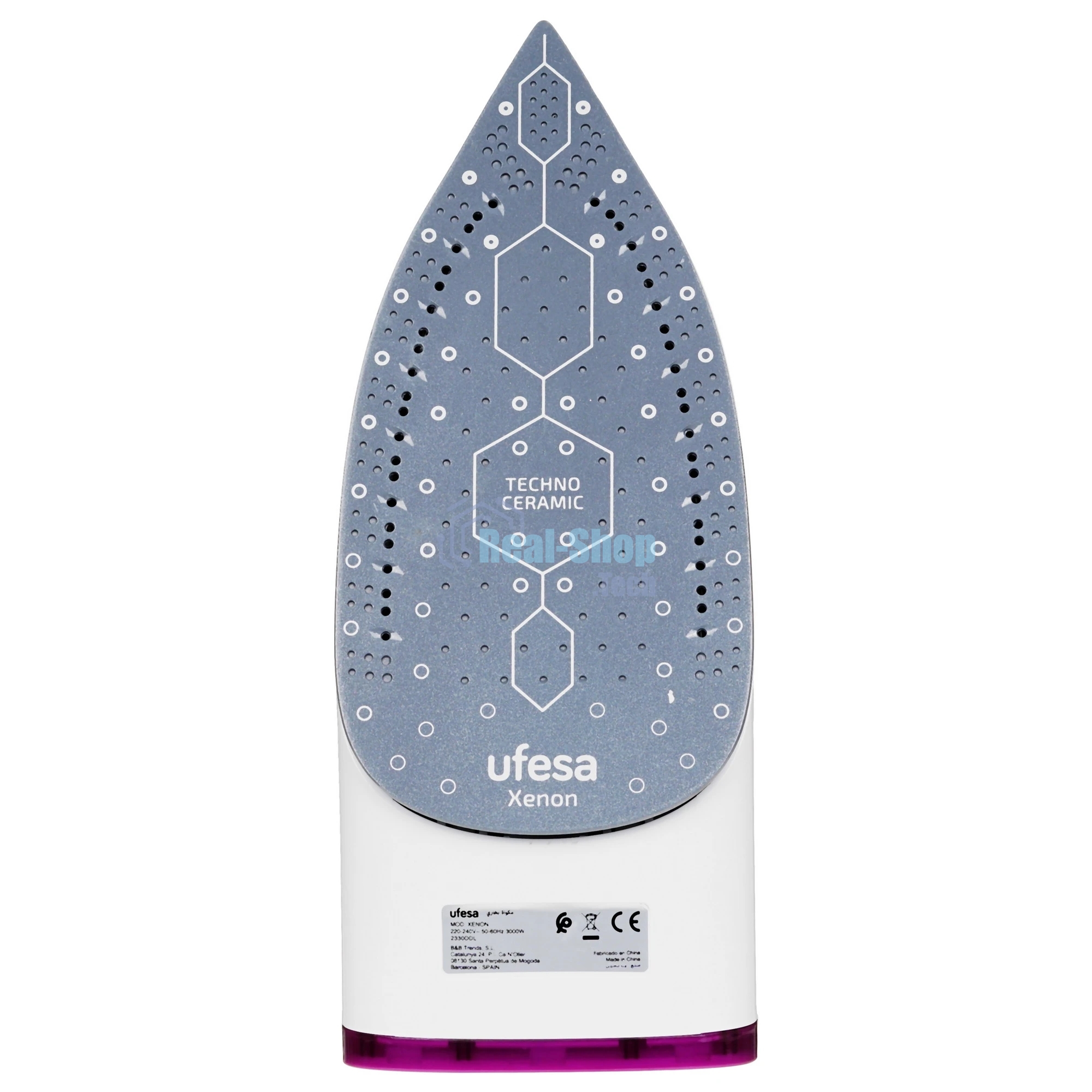 Утюг Ufesa XENON белый/фиолетовый