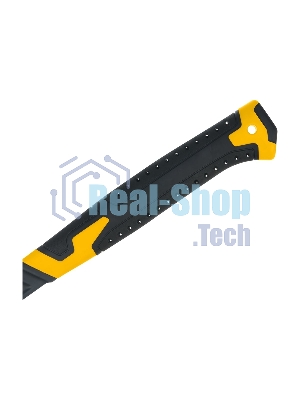 Топор цельнокованый Denzel 600 г, двухкомпонентная обрезиненная рукоятка