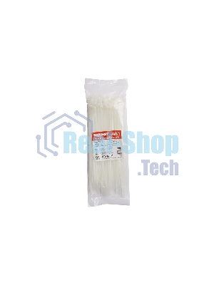 Стяжкa нейлоновая Rexant 5.0 х 250 мм 100 шт белый