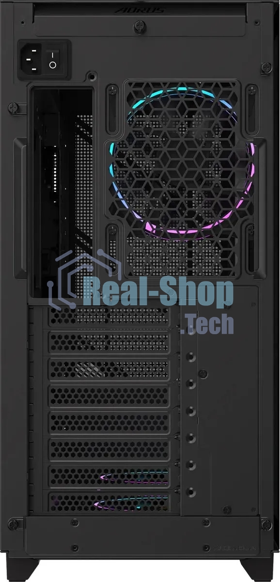 Компьютерный корпус Gigabyte Gb-AC400G черный без БП ATX 2xUSB 3.0 1xUSB3.1 audio bott PSU