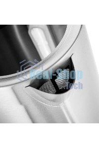 Чайник электрический BRAYER BR1060 2200 Вт, 1,7 л, стальной/черный