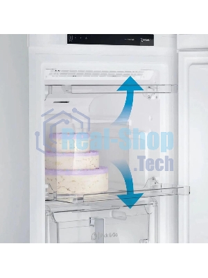 Морозильная камера Indesit DFZ 4150 белый, 204л, 6 ящиков