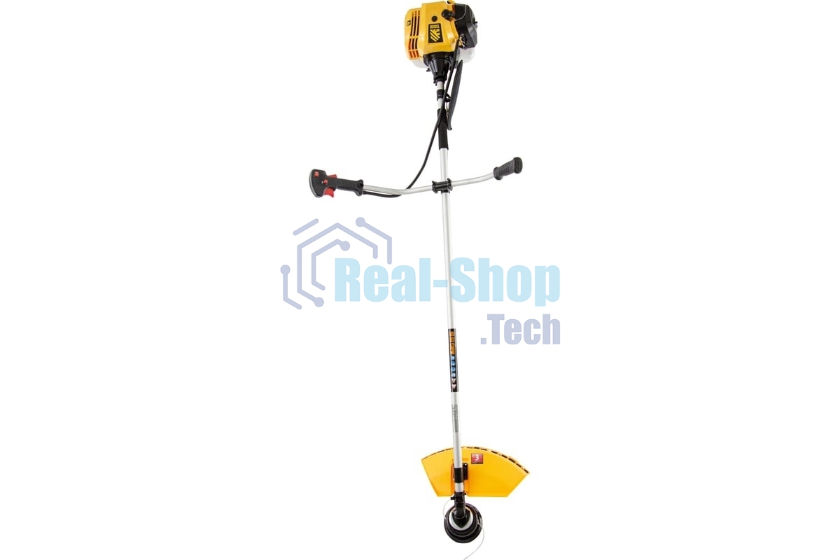 Триммер бензиновый Denzel DT 52 52см 3 3 лс. неразъемная штанга состоит из 2 частей