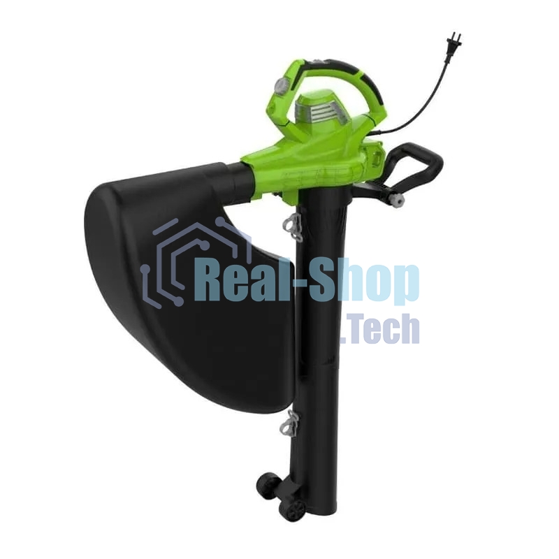 Воздуходувка-пылесос садовый электрический Greenworks BL3000, 220 В, 3000 Вт 2406507