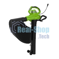 Воздуходувка-пылесос садовый электрический Greenworks BL3000, 220 В, 3000 Вт 2406507