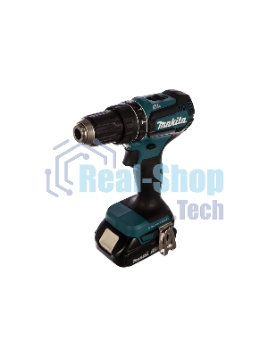 Аккумуляторная дрель-шуруповерт Makita DHP485SYE б\щет, 18В, 2х1.5 А·чLi-ion, БЗП-13мм,0-500\1900об\м, 50\25Нм