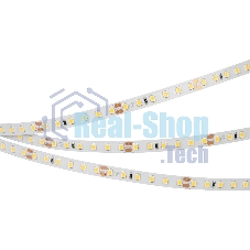 Лента светодиодная RT-A120-8мм 24V Warm3000 (9.6 W/m, IP20, 2835, 5m) (Открытый)