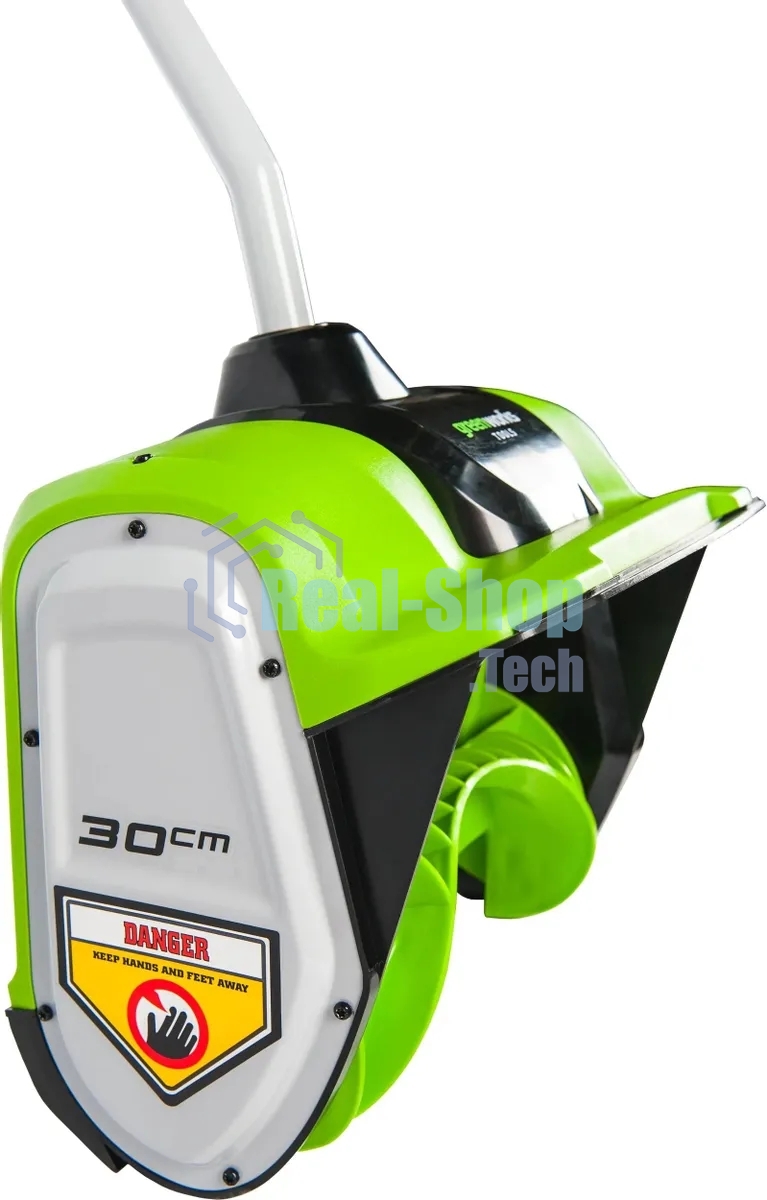 Снегоуборщик аккумуляторный GreenWorks GD40SSK4, 40V, 30 см, бесщеточный, с 1хАКБ 4 А.ч и ЗУ 2600807UB