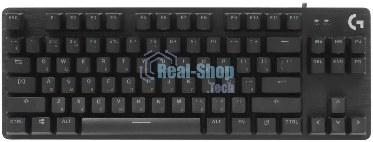 Клавиатура Logitech G412 TKL SE проводная, USB Type-A, чёрный