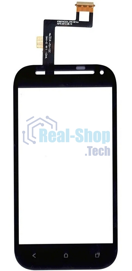 Сенсорное стекло (тачскрин) для HTC One SV LTE T528T, черное