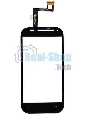 Сенсорное стекло (тачскрин) для HTC One SV LTE T528T, черное