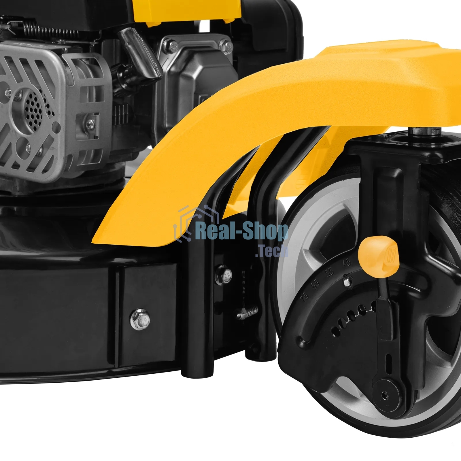 Бензиновая газонокосилка Denzel GLT-460SP-T, Trike 150 см3, 46 см, привод, панель, 60л